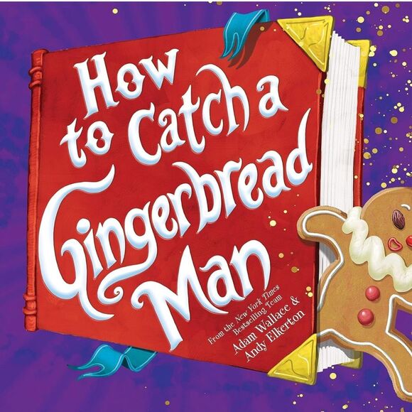 Book Christmas How To Catch A Gingerbread Man Hardcover Kids Books Holiday SR4 - Picture 1 of 3